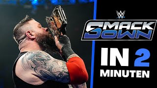 WWE SmackDown in 2 Minuten | CODY muss den Gürtel abgeben! - WWE Highlights 24.01.2025