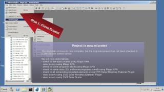 UniPaaS to Magic XPA conversion with CVSNT and CVS Suite