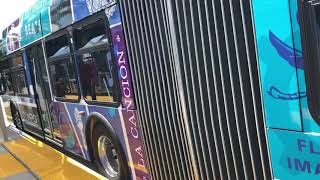 AC Transit Tempo BRT - Coach 2223 Arriving at San Leandro Transit Center