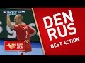 Eggert scores from wing to wing | EHF EURO 2016