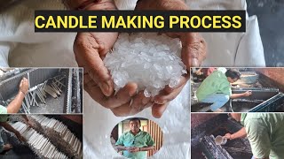 How to candle making in factory process candle manufacturing