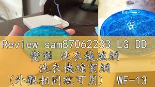 Review sam87062233 LG DD  變頻 洗衣機濾網  洗衣機棉絮網  (外觀相同就可用)  WF-139PG  WF-159RG