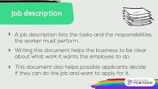 Lesson 8  -  Recruitment documentation