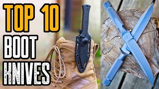 Top 10 Best Boot Knives For Self Defense