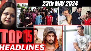 Top 15 Big News of Bollywood | 23rd May 2024 | Ramayana, Sunny Deol, Salman Khan, Amir Khan,