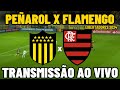 PEÑAROL X FLAMENGO TRANSMISSÃO AO VIVO - QUARTAS DE FINAL - LIBERTADORES 2024