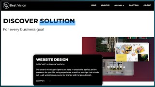 Multiple Pages Website using HTML CSS JavaScript & Bootstrap 5 | Responsive Multipage Website Design