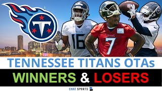 Tennessee Titans OTAs Winners And Losers Ft. Robert Woods, Malik Willis + Treylon Burks