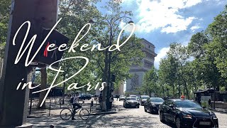 PARIS VLOG | Getting my weekend routine back | Yoga, Korean food, Parc Monceau, BHV Marais