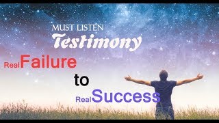 Testimony of Prophet Jai Paul | FAILURE TO SUCCESS | Dr.Jesus