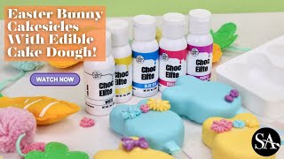 How To Make Easter Bunny Cakesicles! 🌼