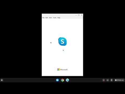 Install Skype on Chromebook or Pixelbook