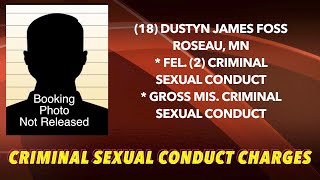 Roseau Man Facing Criminal Sexual Conduct Charges