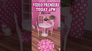 Pink Pop Inspired Apartment KITCHEN DIORAMA today at 4pm #shorts