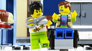 LEGO City: Billy's New Makeover! STOP MOTION LEGO City Hairdresser Fail | LEGO | Billy Bricks