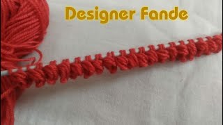 New Style Designer Fande Bnana Seekhein (Hindi) Jassi Knitting for Baby