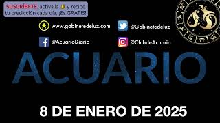 Horóscopo Diario - Acuario - 8 de Enero de 2025.