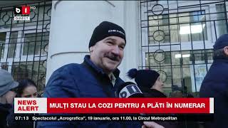 ÎNGHESUIALĂ LA COZILE PENTRU PLATA TAXELOR_Știri B1TV_9 ian. 2025