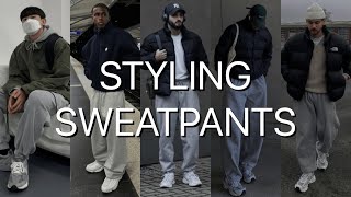 What To Wear This Winter | Styling Sweatpants | Men's Outfit Ideas | Fashion Style Blog 2024