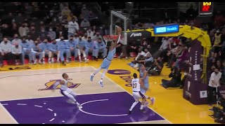 Ja Morant Defies Gravity For Unreal Block vs. Lakers