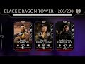 How to Beat Battle 200 Black Dragon Fatal Tower | Easy Strategy and Guides | MK Mobile