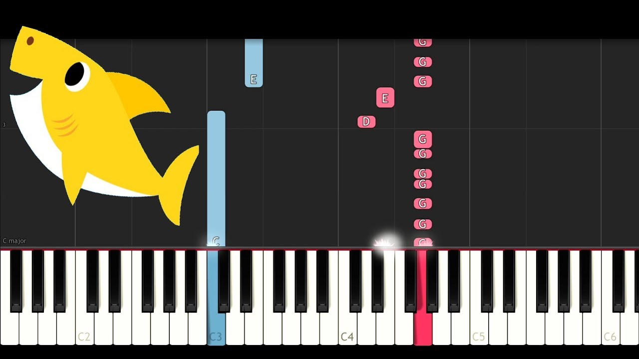 Baby Shark Song By Pinkfong Piano Tutorial Chords Chordify