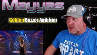Mayyas -AGT Golden Buzzer Audition | REACTION
