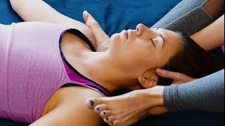 Thai Bodywork Techniques with Meera | Relaxing Tutorial for Neck Pain, Scalp & Face