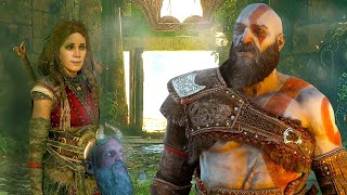 Freya and Mimir Laugh At Kratos For Being Too Cautious  | God Of War Ragnarok