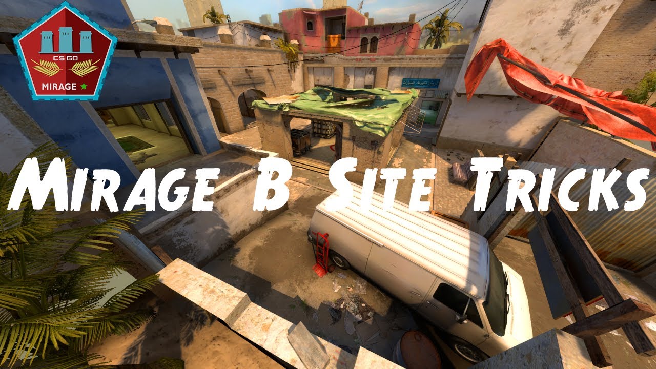 CSGO: Mirage B Site Tricks | Mirage B Tips (2021) - YouTube