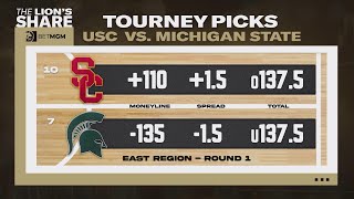 March Madness 3/17 Preview: USC (+1.5) Has A Shot Says Scott Vs. Michigan State!
