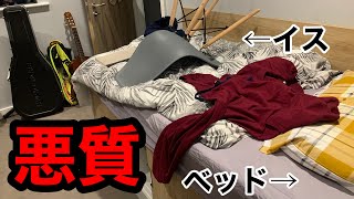 【恐怖】帰ってきたら部屋が荒らされていました、、、(寮生活)