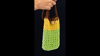 Easy crochet phone bag tutorial! Miarti🧶