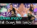 Darlingey Full Song With Lyrics  || Mirchi Movie Songs || Prabhas, Anushka