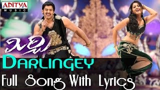 Darlingey Full Song With Lyrics  || Mirchi Movie Songs || Prabhas, Anushka