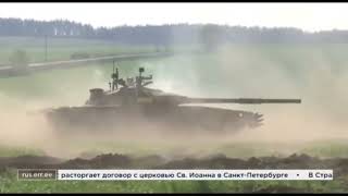 Выстрелы из танка Т 80БВМ. #Украина #Россия