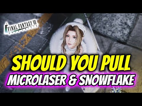SHOULD YOU PULL FOR MICROLASER & SNOWFLAKE Final Fantasy VII: Ever Crisis