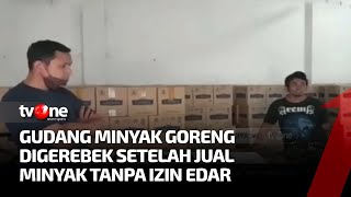 Polisi Banyumas Gerebek Gudang Minyak Goreng | Sidik Jari tvOne