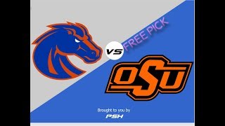 Shootout winner here NCAA Football Boise State Broncos vs Oklahoma State Cowboys 09-15-18