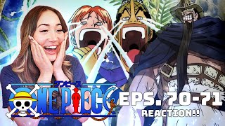 GIANTS EXIST!? 🤯 FIRST TIME WATCHING ONE PIECE Episodes 70 & 71 REACTION