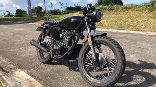 Rusi 125 Cafe Racer build  - Quick Review