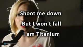 David Guetta - Titanium ft Sia cover by Madilyn Bailey with lyrics HD