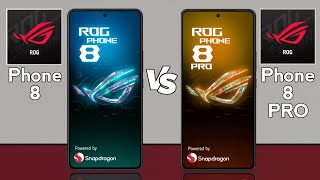Asus Rog Phone 8 vs Asus Rog 8 Pro