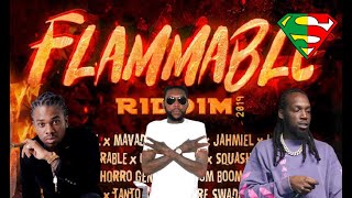 FLAMMABLE RIDDIM MIX FT. MAVADO, VYBZ KARTEL, JAHMIEL, CHRONIC LAW, \u0026 MORE {SUPARIFIC} AUG 2020