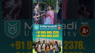 Marwadi University Rajkot, Gujarat #MarwadiUniversity #MarwadiUniversityCampusTour #TeluguOne #short