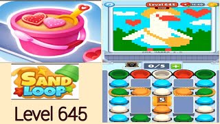 🏖️ Sand loop hard level 645 solution and walkthrough for gameplay