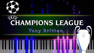 Uefa Champions League Anthem Piano Tutorial  Sheet Piano
