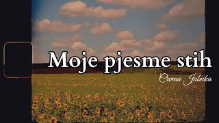 Crvena jabuka - Moje pjesme stih (Official lyric video)