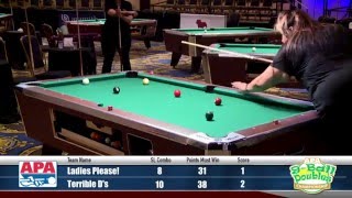 Finals - 9-Ball Doubles - 2016 APA Poolplayer Championships