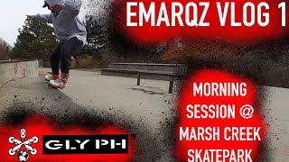 EMARQZ VLOG 1 | MORNING SESSION @ MARSH CREEK SKATEPARK | AGGRESSIVE INLINE SKATING